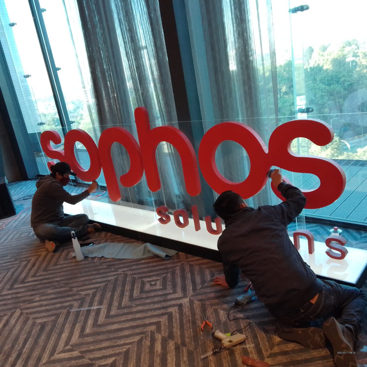 Letreros volumétricos - ejemplo 3